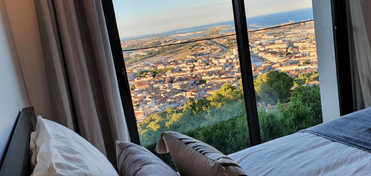 Le Rouquier Studio Terrasse, Vue Exceptionnelle, Climatisation Sète Exteriör bild