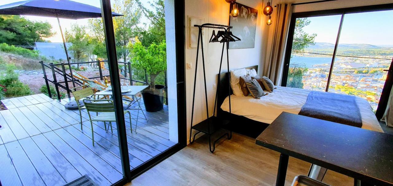 Le Rouquier Studio Terrasse, Vue Exceptionnelle, Climatisation Sète Exteriör bild